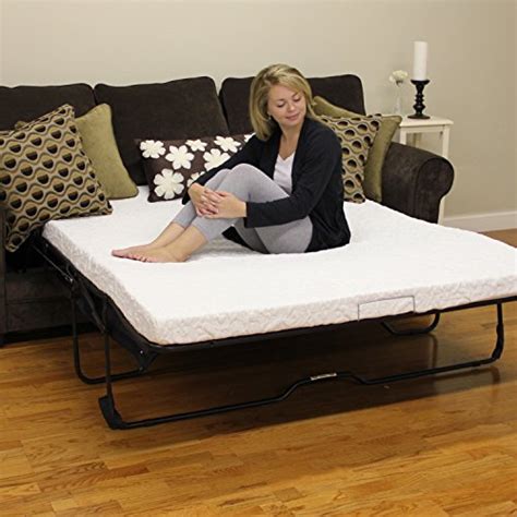 Classic Brands Cool Gel Memory Foam Sofa Mattress | Replacement Mattress for Sofa Bed Sleeper ...