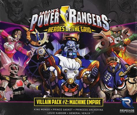 Power Rangers: Heroes of the Grid - Villain Pack #2: Machine Empire | Power Rangers: Heroes of ...