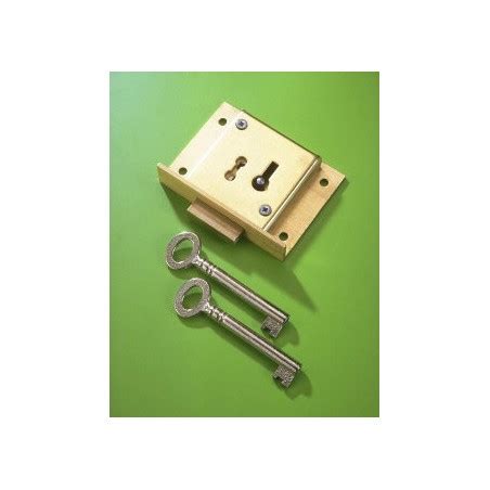 No.41 4 Lever Brass Till / Drawer Lock