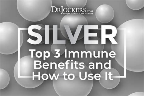 Colloidal Silver: Top 3 Immune Benefits and How to Use It - DrJockers.com