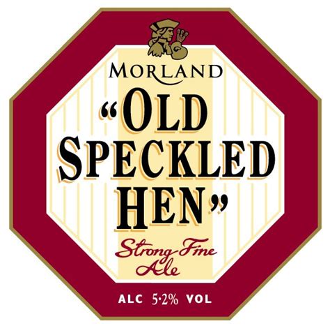 Photo of Greene King Morland Old Speckled Hen beer Label