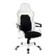 Ergonomic Essential Racing Style Home & Office Chair, White - Bed Bath ...