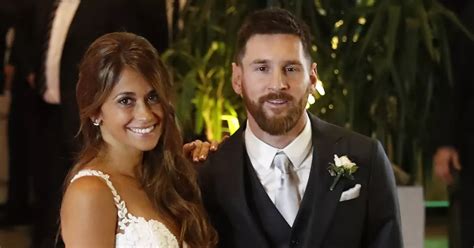 Lionel Messi had a very special wedding favour to give each of his 260 ...