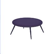 Furniture Black Round Dining Table - My Dreamlight Valley