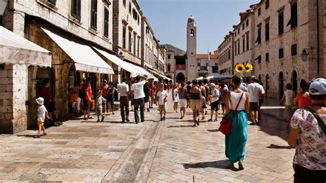 Dubrovnik Stradun Street - City Lifeline - Split Croatia Travel Guide