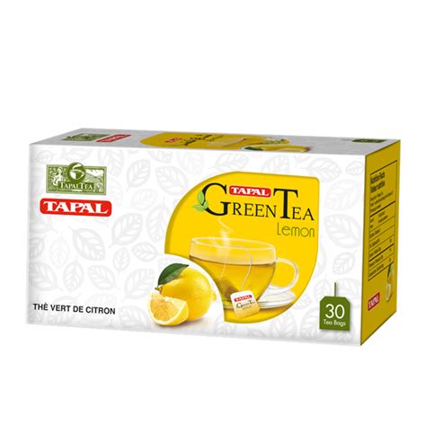 TAPAL GREEN TEA LEMON – Fazco Trading Company. Ltd.