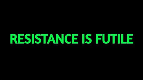 Resistance is Futile - A Star Trek Compilation - YouTube