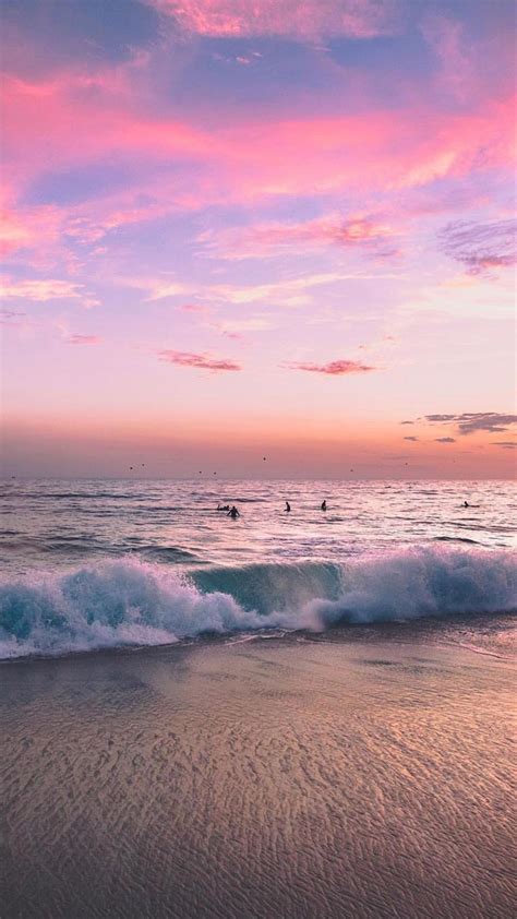 Aesthetic Beach Sunset Wallpapers - Wallpaper Cave