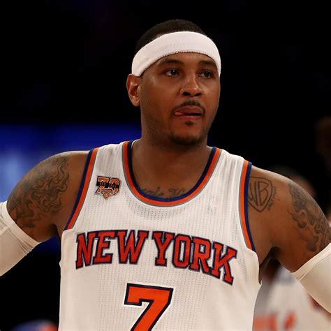 Carmelo Anthony Reportedly 'Went on Tirade' After Knicks' Loss vs. 76ers | News, Scores ...