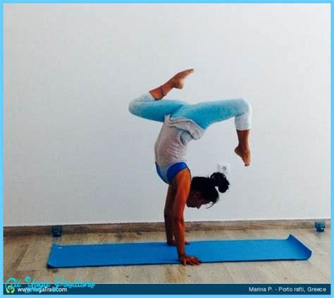 Yoga handstand - AllYogaPositions.com