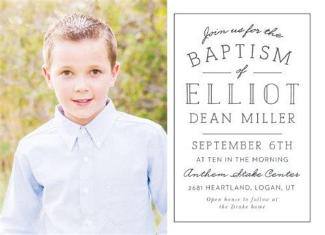 30 Free Lds Baptism Invitation Template