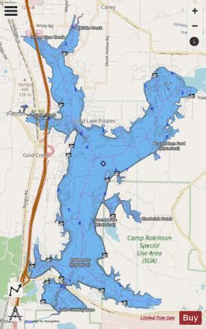 Lake Conway Fishing Map | Nautical Charts App