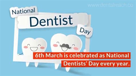 National Dentist Day - 2019 | DentalReach - Leading Dental Magazine ...