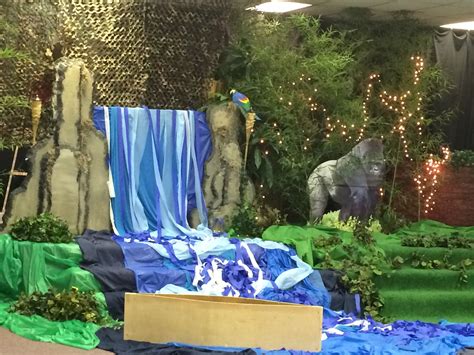 Waterfall jungle VBS | Vbs, Vbs diy, Adventure crafts