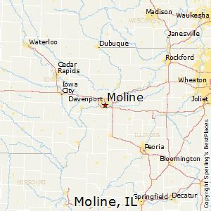 Best Places to Live in Moline, Illinois