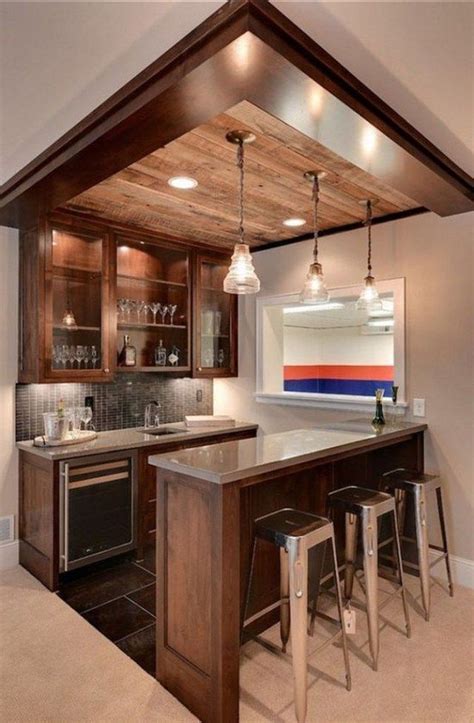 25 Best Basement Remodel Ideas To Inspire You - GODIYGO.COM Trendy Kitchen, Rustic Kitchen, New ...