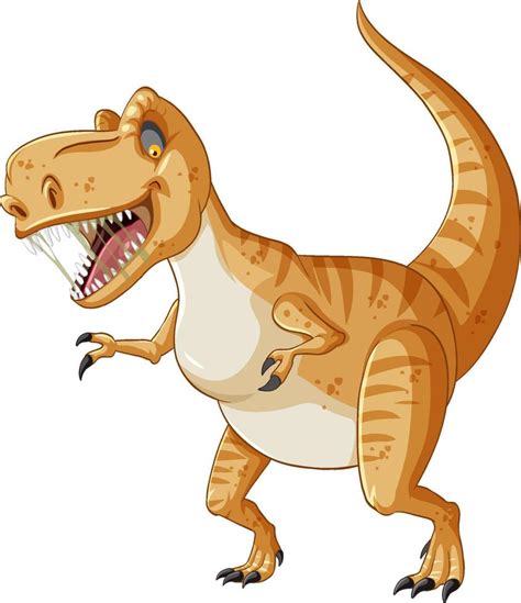 Premium Vector Tyrannosaurus Rex Dinosaur Illustration In Cartoon Style | Porn Sex Picture