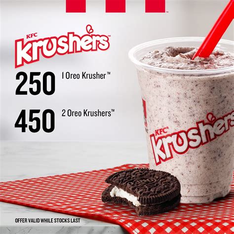 KFC Kenya on Twitter: "Jitreat pale KFC and grab the refreshing Oreo ...