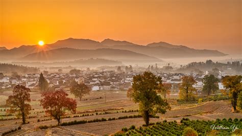 Sunrise over Lu Village by William Yu Photography on YouPic