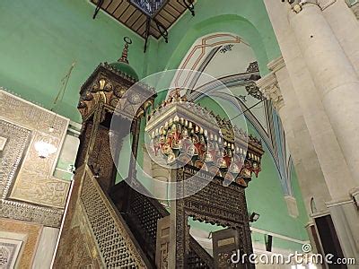 Minbar Inside The Cave Of The Patriarchs, Jerusalem Stock Photo - Image: 71355494