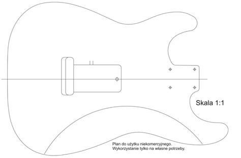 Fender Stratocaster Guitar Templates | Electric Herald