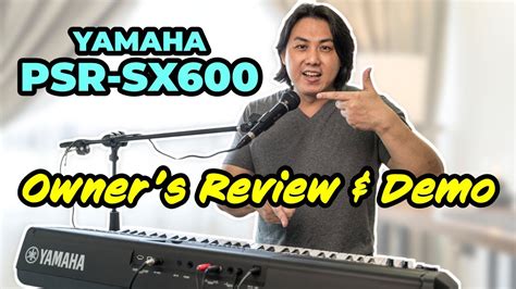 Yamaha PSR-SX600 Owner's Review & Demo - YouTube