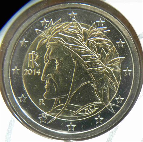 Italy 2 Euro Coin 2014 - euro-coins.tv - The Online Eurocoins Catalogue