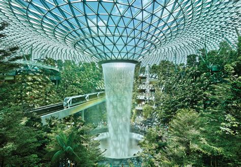 Modelling the world's tallest indoor waterfall at Jewel Changi Airport - CIBSE Journal