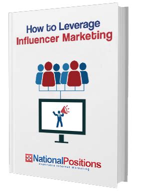 Influencer Marketing Ebook - National PositionsDigital Transformation Ebooks - National Positions