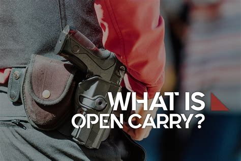 Open Carry – What It Means And Where It’s Legal