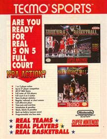 Tecmo NBA Basketball Images - LaunchBox Games Database