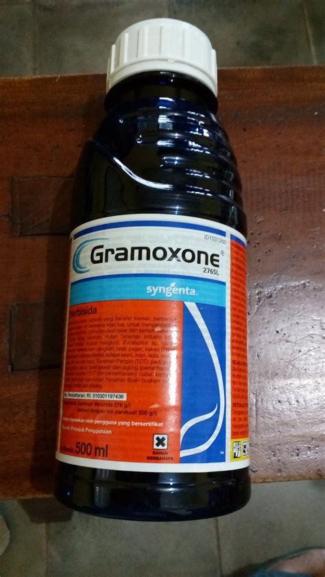 Jual Herbisida Racun Rumput GRAMOXONE 1 Liter | SENTRATANI.COM