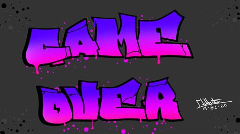 Game Over (Graffiti) by Gilbert2133 on DeviantArt