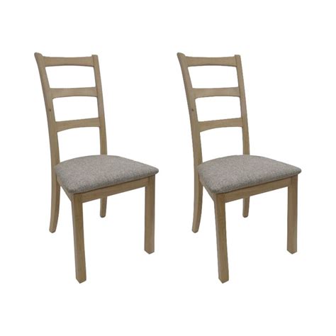 ClassicLiving Solid Oak Upholstered Dining Chair | Wayfair.co.uk