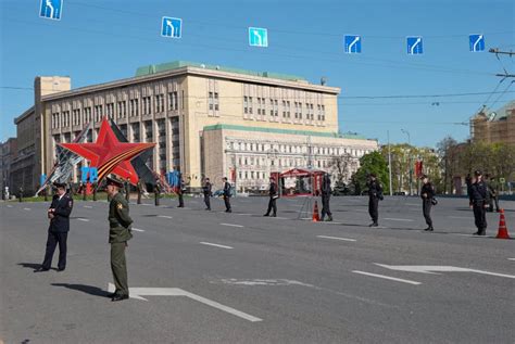 Victory Day Celebration in Moscow. Editorial Photo - Image of street ...