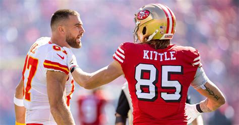 Travis Kelce y George Kittle, el gran duelo individual del Super Bowl