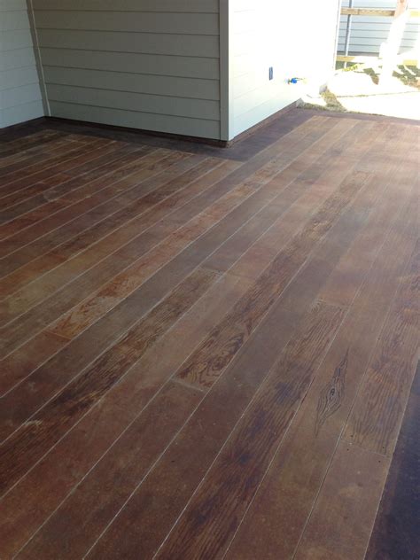 Wood Planks For Outdoor Concrete Patio - Surecrete Products