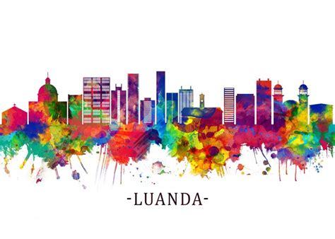 Luanda Angola Skyline - Towseef Dar