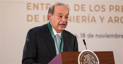 Mr. Carlos Slim Helu receives the 2018 National Engineering Prize ...