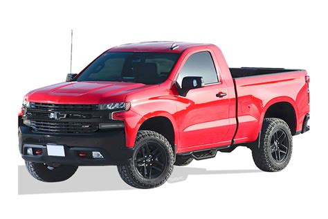 2019-2023 Chevy Silverado 1500 Regular Cab, Premium Nerf Steps ...