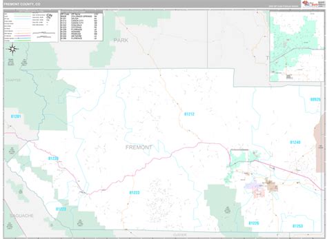 Fremont County, CO Maps