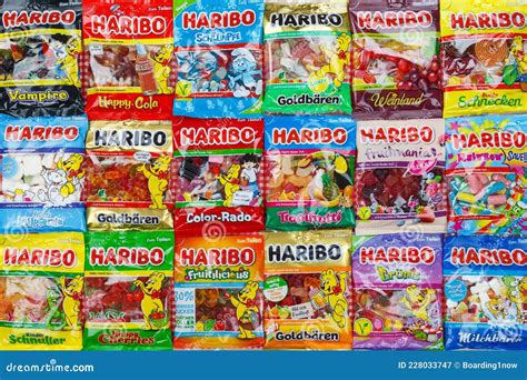 Haribo Gummy Bear Gummi Candy Candies Different Types Variety ...