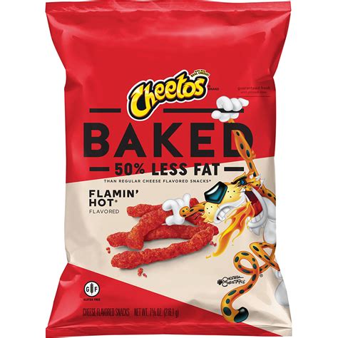 CHEETOS® Baked FLAMIN' HOT® Cheese Flavored Snacks | FritoLay