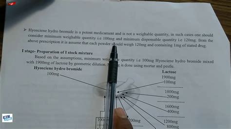 Powders: geometric dilution, mixing of powder - YouTube