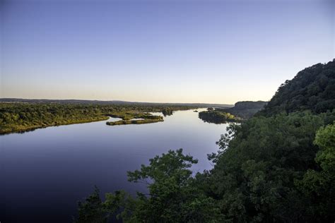 Wisconsin River Valley scenic landscape image - Free stock photo ...