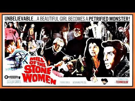 MILL OF THE STONE WOMEN 1960 movie trailer Il mulino delle donne di pietra 1960 movie trailer ...