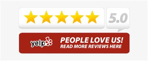 Yelp Reviews - 5 Star Review On Yelp - Free Transparent PNG Download ...