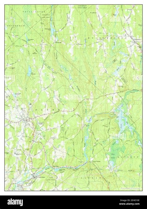 Barre, Massachusetts, map 1969, 1:25000, United States of America by ...