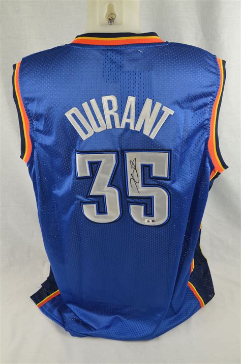 Lot Detail - Kevin Durant Autographed Oklahoma City Jersey