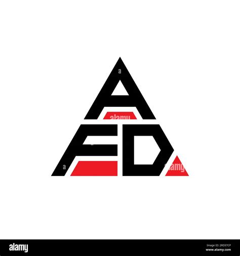 AFD triangle letter logo design with triangle shape. AFD triangle logo design monogram. AFD ...